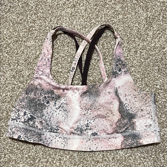lululemon athletica Other - lululemon athletica Pink and Black Sports Bra